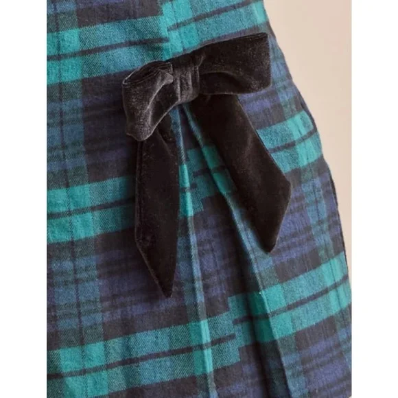 Altar’d State Plaid bow Mini Dress, NWT - Picture 4 of 4